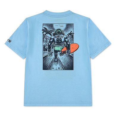 Boys 4-7 Hurley Beach Monkey Short Sleeve Graphic Tee