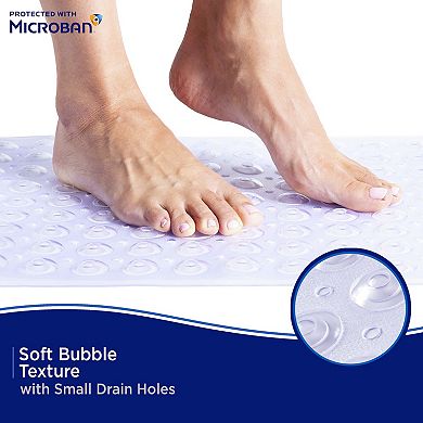 Kenney Microban Protected Antimicrobial Bubble Bath Mat