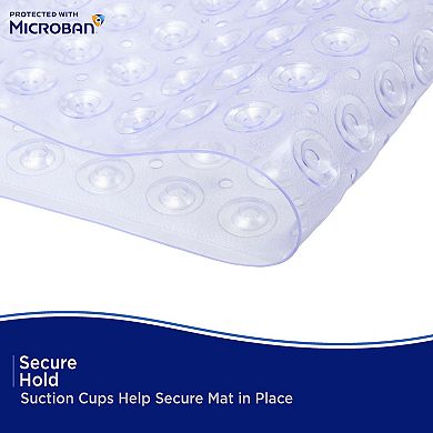 Kenney Microban Protected Antimicrobial Bubble Bath Mat