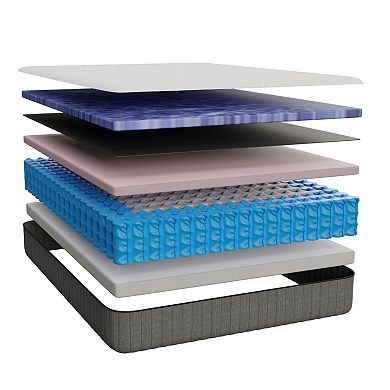 GhostBed Massage 12-inch Hybrid Mattress