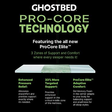 GhostBed 3D Matrix Hybrid Mattress 12-inch ProCool Elite