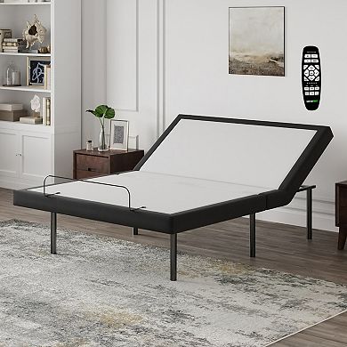 GhostBed Power Adjustable Base with Massage & Zero-G Positions