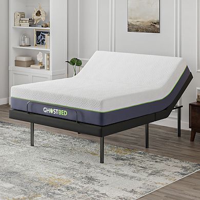 GhostBed Power Adjustable Base with Massage & Zero-G Positions