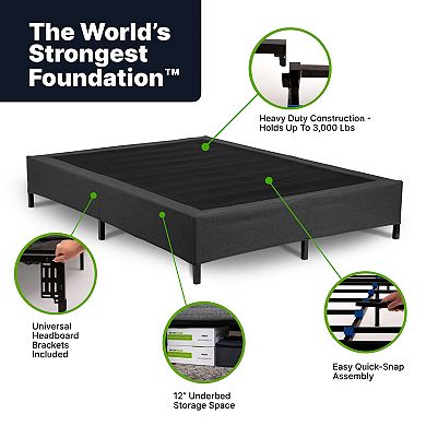 GhostBed All-in-One Foundation with Under-Bed Storage