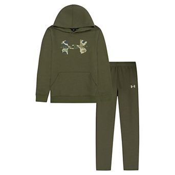 Boys 8-20 Under Armour Camo Logo Fleece Hoodie & Joggers Set