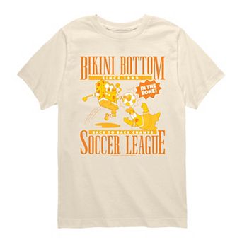 Boys 8-20 SpongeBob SquarePants Bikini Bottom Soccer League Graphic Tee