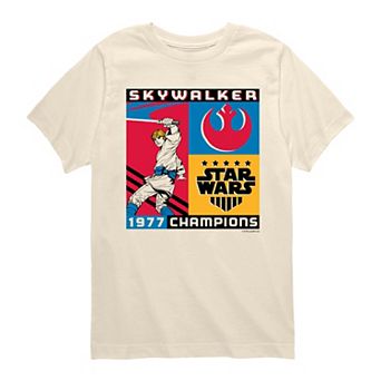 Boys 8-20 Star Wars Skywalker 1977 Champions Graphic Tee