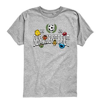 Boys 8-20 Sesame Street Soccer Jersey Graphic Tee