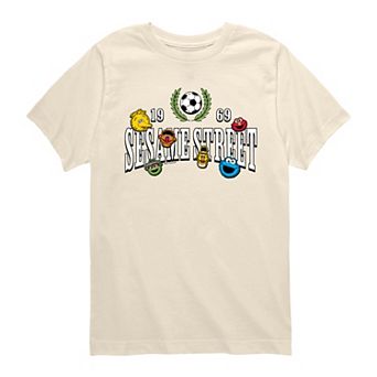 Boys 8-20 Sesame Street Soccer Jersey Graphic Tee