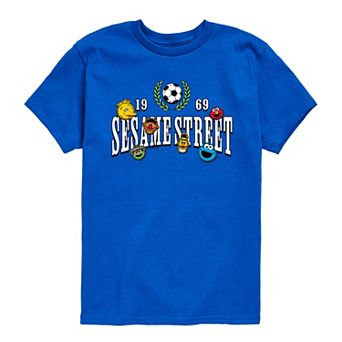 Boys 8-20 Sesame Street Soccer Jersey Graphic Tee