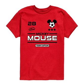 Boys 8-20 Disney's Mickey Mouse Soccer Jersey Graphic Tee