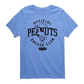 Boys 8-20 Peanuts Official Soccer Club Graphic Tee