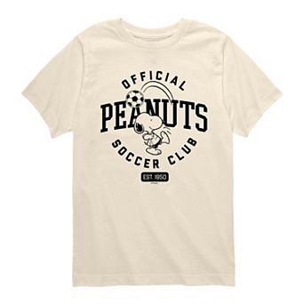 Boys 8-20 Peanuts Official Soccer Club Graphic Tee