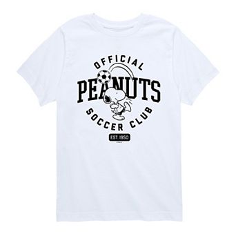 Boys 8-20 Peanuts Official Soccer Club Graphic Tee