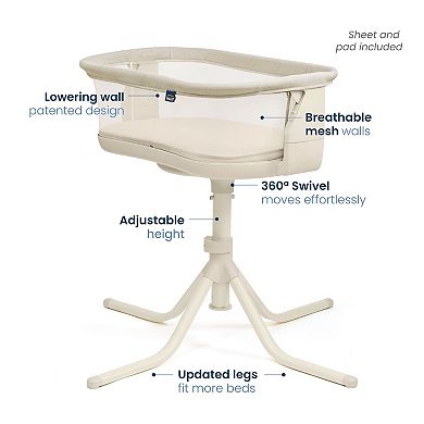 HALO BassiNest Swivel 360° Adjustable Baby Bassinet