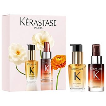 Kerastase Mini Elixir Ultime Hair Oil & 8H Magic Night Serum Hair Gift Set