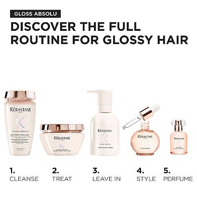 Gloss Absolu High-Shine Anti-Frizz Shampoo for Medium to Thick Hair