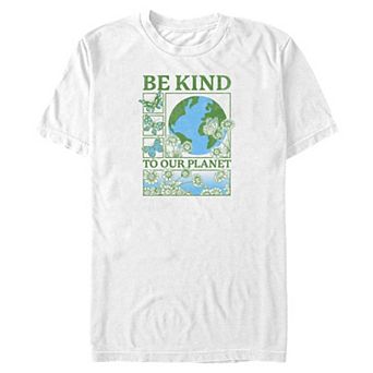 Big & Tall Be Kind To Our Planet Graphic Tee