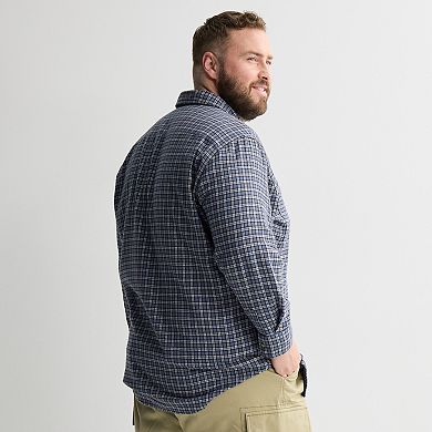Big & Tall Sonoma Goods For Life® Long Sleeve Flannel Shirt