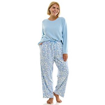 Plus Size Croft & Barrow Microspan Pajama Top and Pajama Bottoms Set