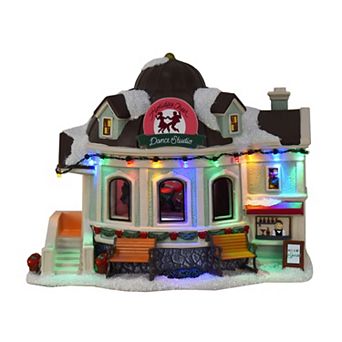 St. Nicholas Square® LED Holiday Dance Studio Village