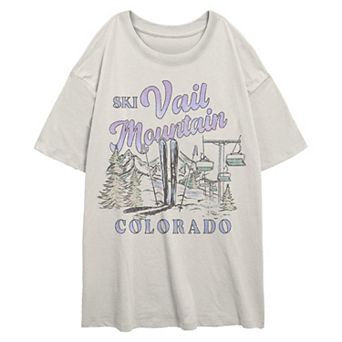 Juniors' Vail Mountain Colorado Graphic Tee