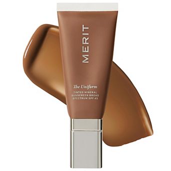 MERIT The Uniform Tinted Mineral Sunscreen Broad Spectrum SPF 45
