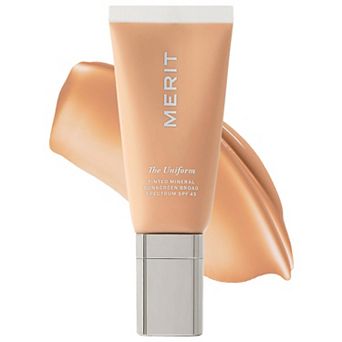 MERIT The Uniform Tinted Mineral Sunscreen Broad Spectrum SPF 45