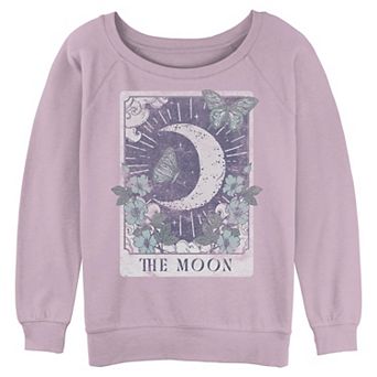 Juniors' The Moon Graphic Graphic Pullover
