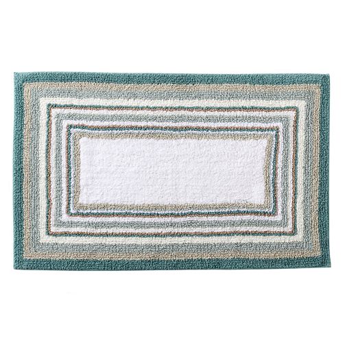 SONOMA Goods for Life® Reversible Striped Bath Rug 17'' x 24''