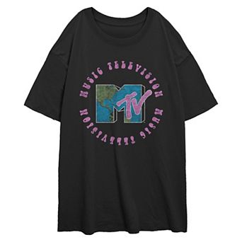 Juniors' MTV Groovy Music Graphic Tee