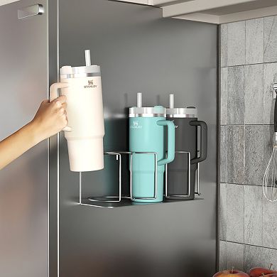 Sorbus Tumbler & Travel Mug Storage Rack - Versatile Organizer for Fridge, Oven, and etc