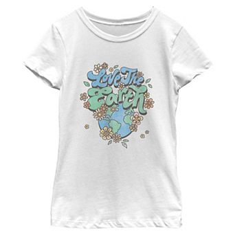 Girls' Love The Earth Short Sleeve Graphic Tee