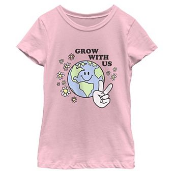 Girls' Grow With Us Graphic Tee