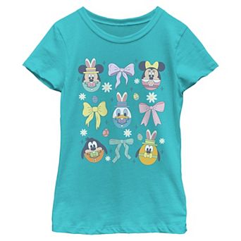 Girls' Disney's Mickey And Friends Easter Eggs Graphic Tee