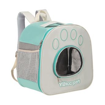 1 pc Pet Backpack Carrier Portable and Ventilated Travel Bag, 14.17x9.45x15.75 Inch