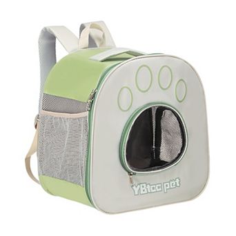 1 pc Pet Backpack Carrier Portable and Ventilated Travel Bag, 14.17x9.45x15.75 Inch