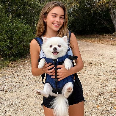 1Pc Front Pet Carrier Backpack for Small Dogs and Cats