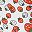 White Red Strawberry
