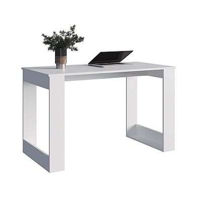 Melb Writing Desk with Ample Workstation and Sturdy Legs