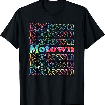 Motown Music Tie Dye T-Shirt
