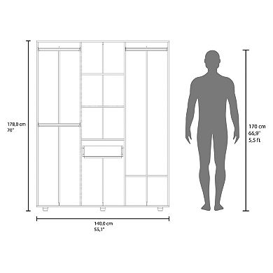 Volant Armoire, Natural Oak