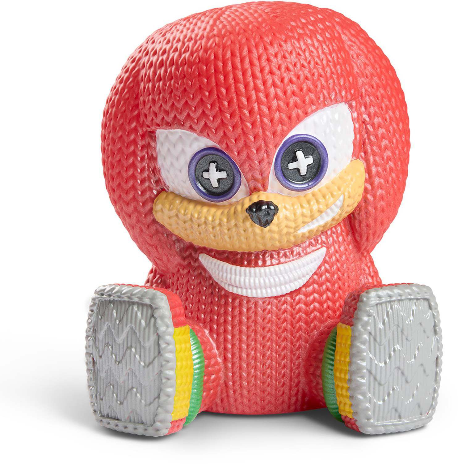 Детские фигурки Handmade by Robots - Sonic the Hedgehog - Knuckles #302 (Metallic) — фото 1
