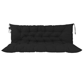 Outdoor Swing Replacement Cushion, Patio Furniture Cushions for Porch, Garden, Loveseat Glider