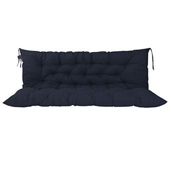 Outdoor Swing Replacement Cushion, Patio Furniture Cushions for Porch, Garden, Loveseat Glider