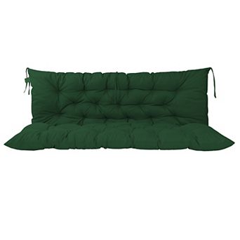 60 in Outdoor Swing Replacement Cushion, Patio Furniture Cushions for Porch, Garden, Loveseat Glider