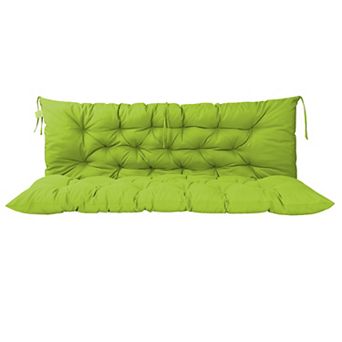 60 in Outdoor Swing Replacement Cushion, Patio Furniture Cushions for Porch, Garden, Loveseat Glider