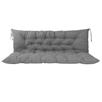 60 in Outdoor Swing Replacement Cushion, Patio Furniture Cushions for Porch, Garden, Loveseat Glider