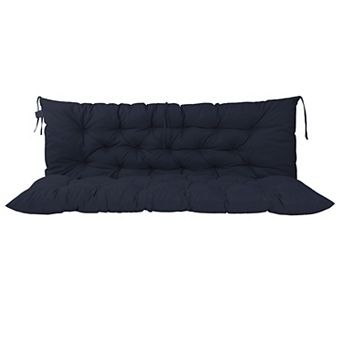 60 in Outdoor Swing Replacement Cushion, Patio Furniture Cushions for Porch, Garden, Loveseat Glider
