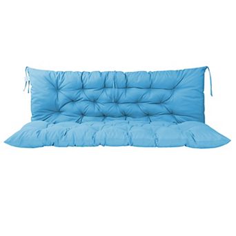 60 in Outdoor Swing Replacement Cushion, Patio Furniture Cushions for Porch, Garden, Loveseat Glider